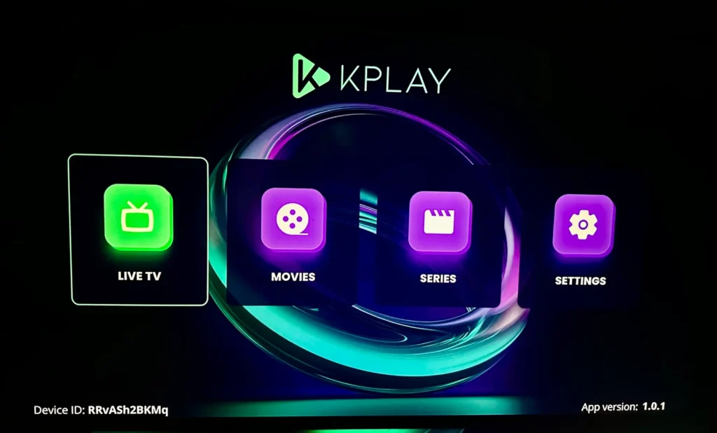 aplicativo iptv roku kplay